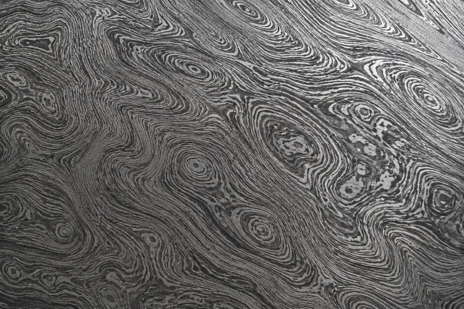 Damascus Steel Sample for Steel Explanation