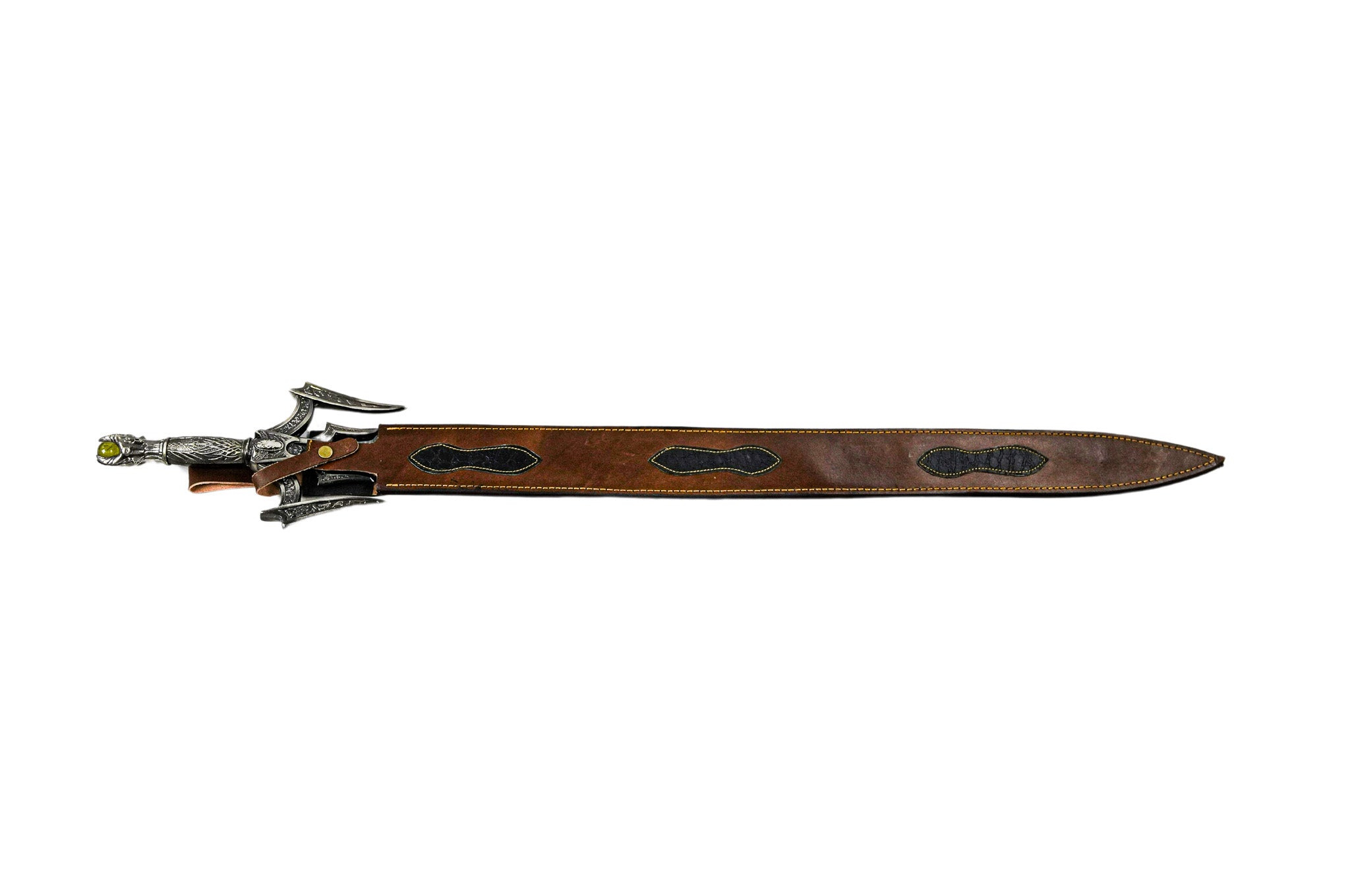 Viking King Sword- High Carbon Damascus Steel - 50"