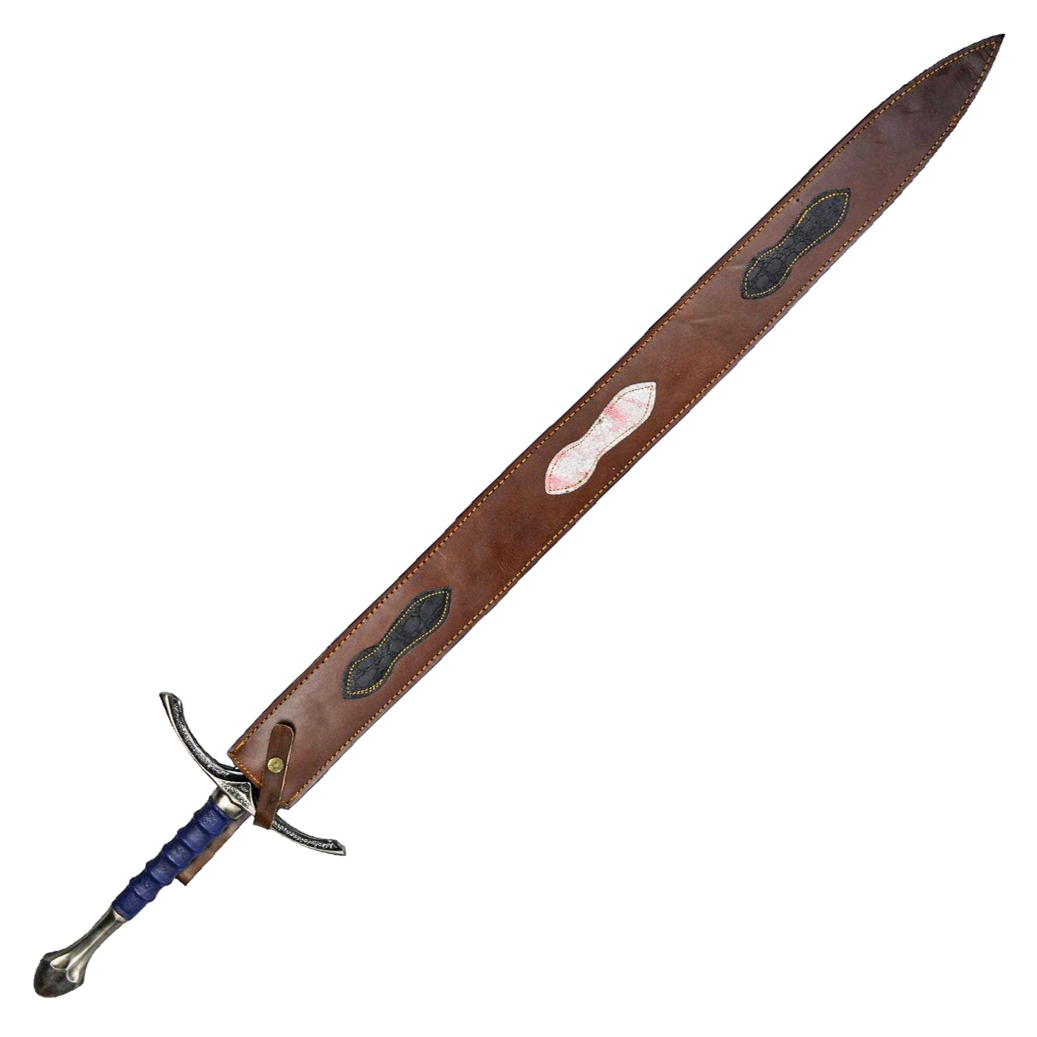 Justice Longsword- High Carbon Damascus Steel-49"