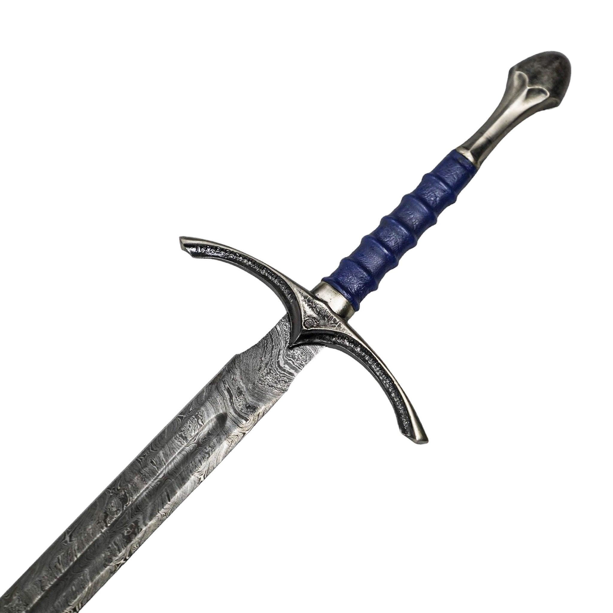 Justice Longsword- High Carbon Damascus Steel-49"