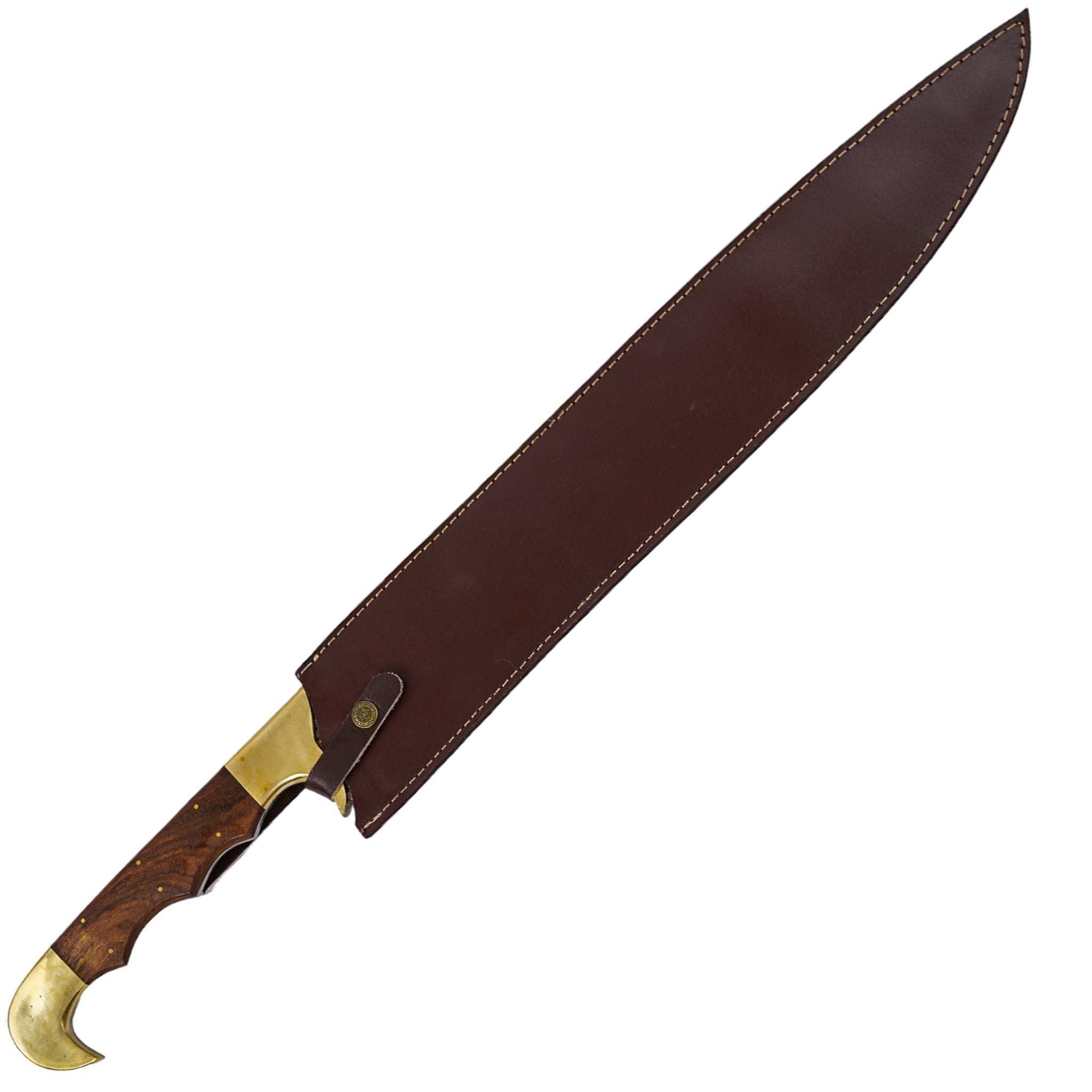 Falcata Sword- High Carbon Damascus Steel - 30"
