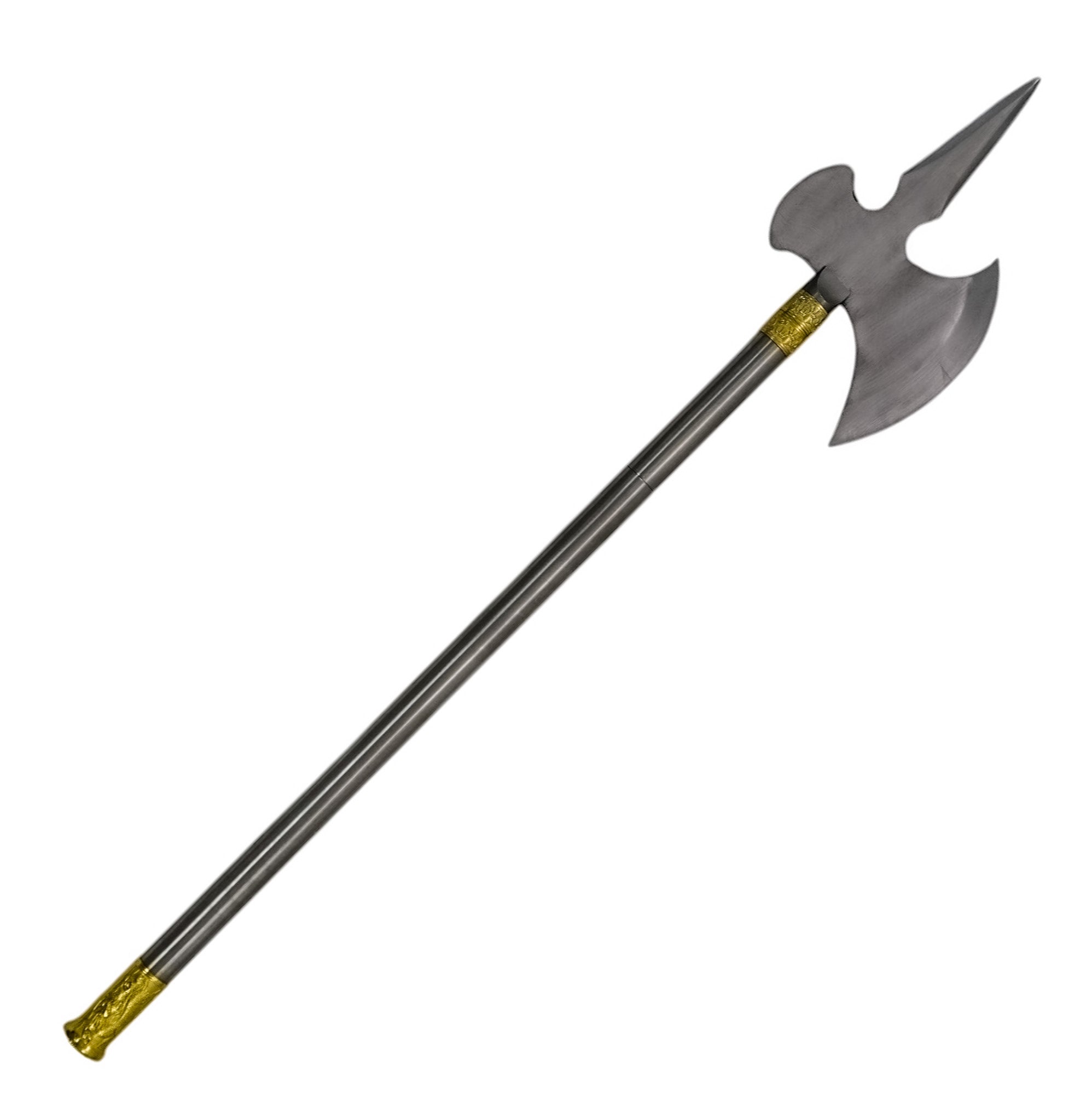 Halberd- Polearm- 1095 Steel- 43"