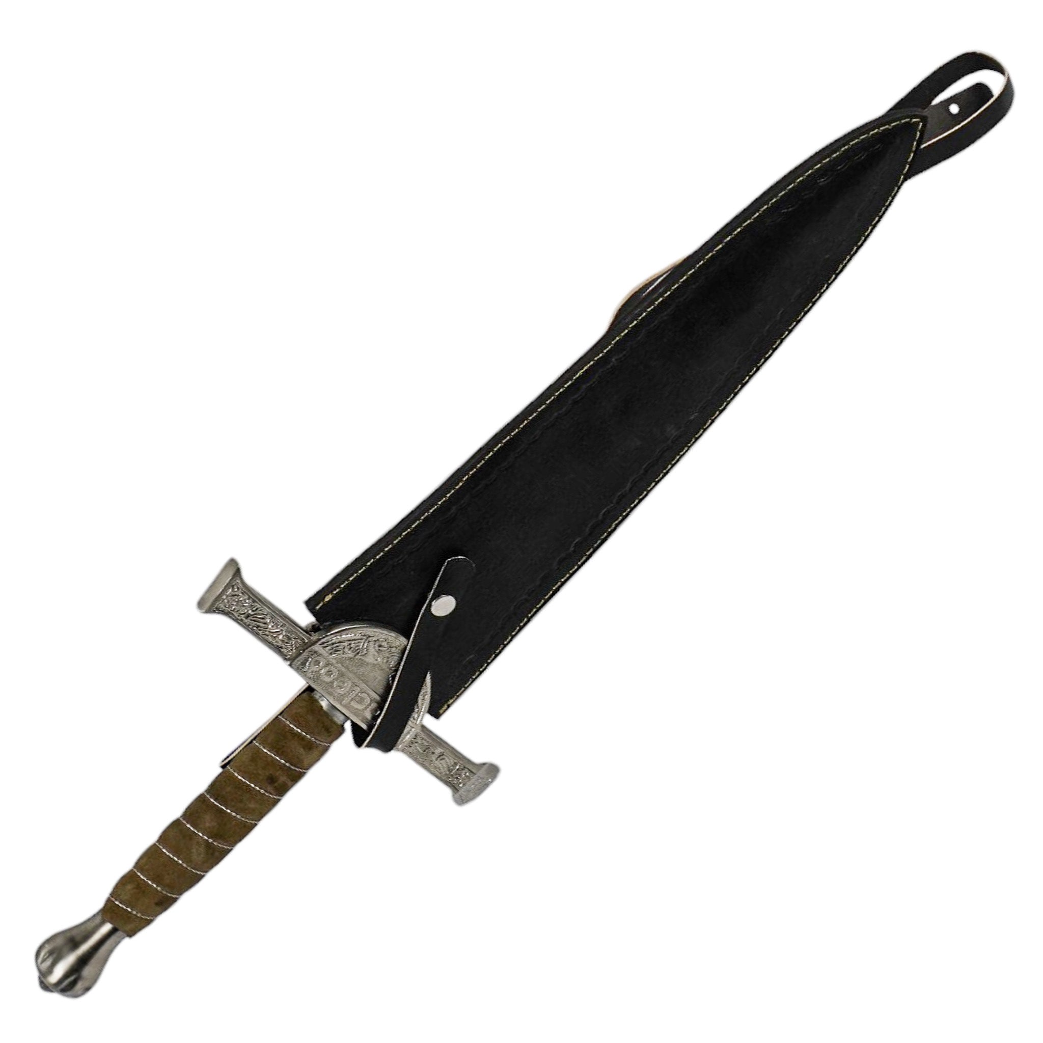 Knight’s Sidearm – 1095 Steel Medieval War Blade- 20"