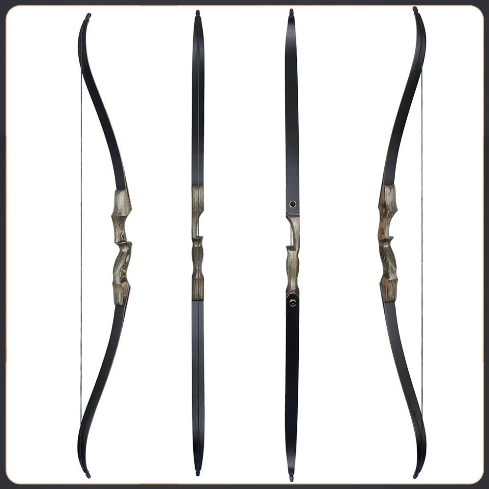 60" Left Hand Take Down Bow - Recurve Archery Bow