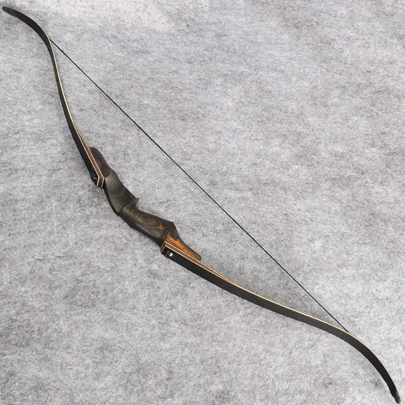 Wooden Riser Bamboo Core Limbs Recurve Bow