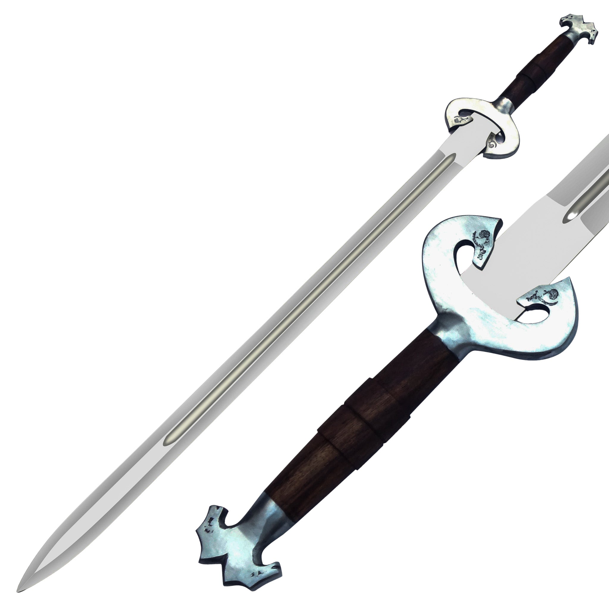 Longsword- Horse Sword- High Carbon 1095 Steel Sword- 41"