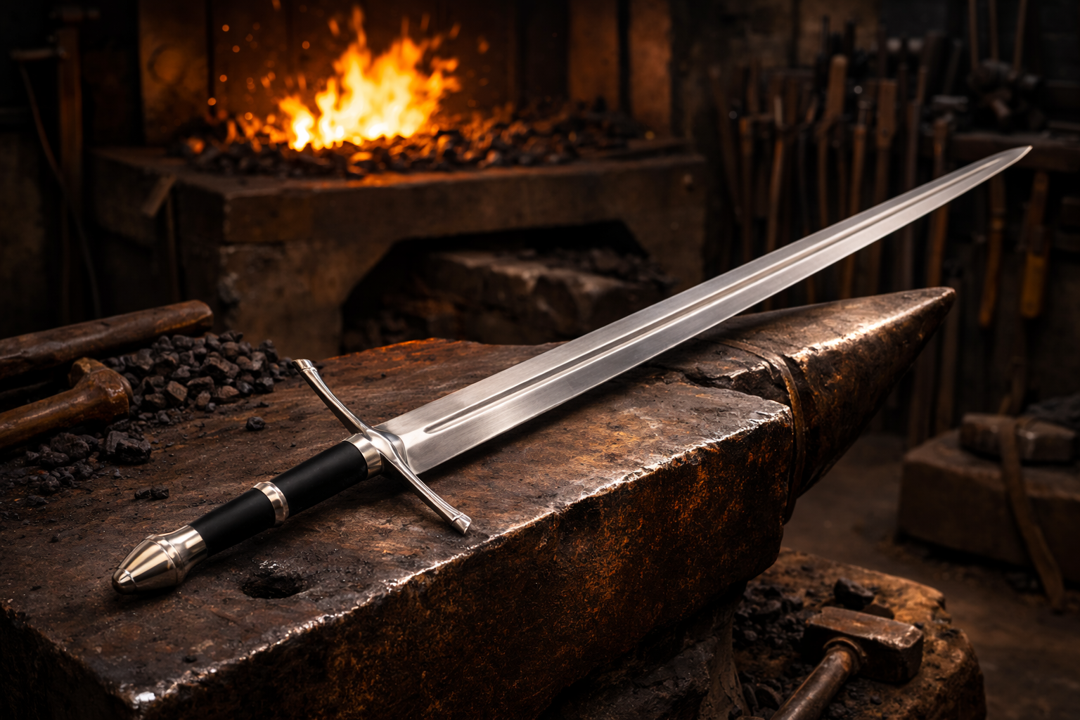 Custom Longsword Builder – Hand-Forged Sword