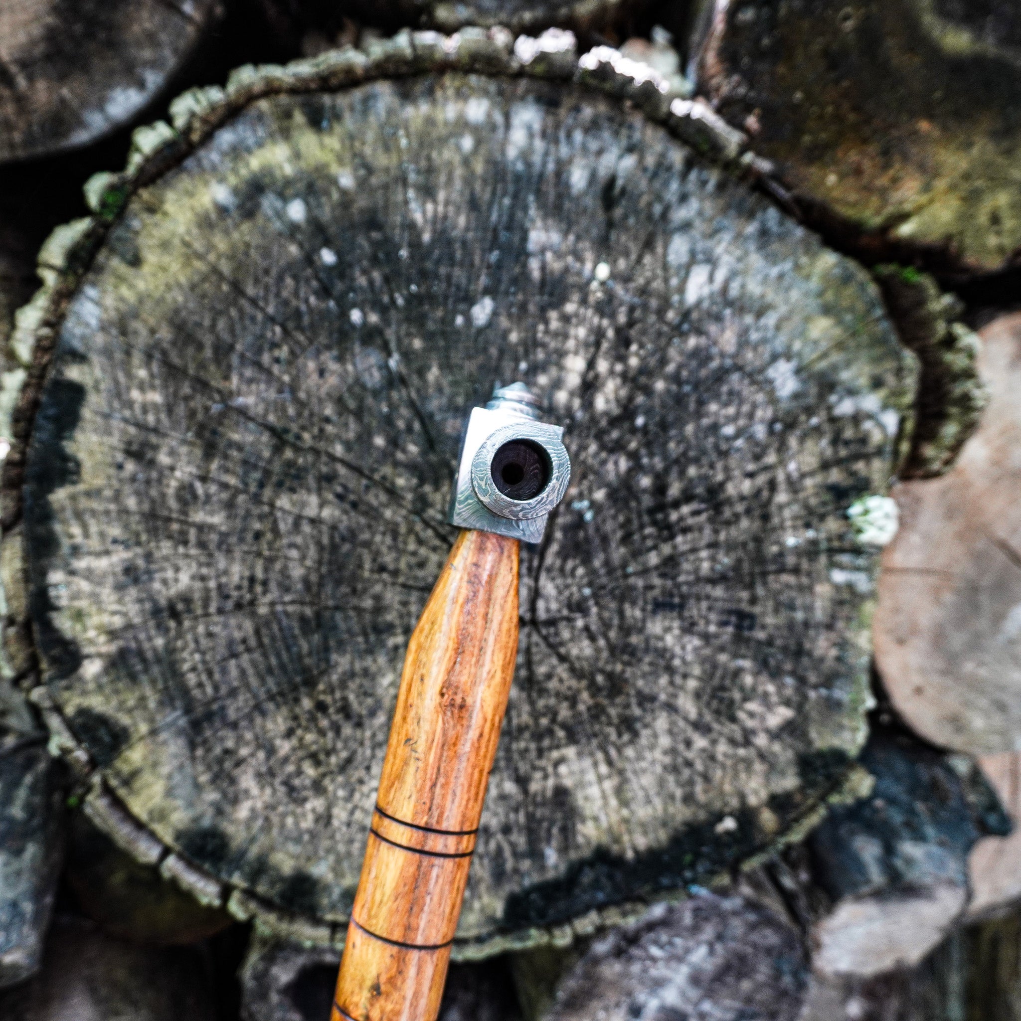 Tomahawk Ax-Handmade High Carbon Damascus Steel- 18"