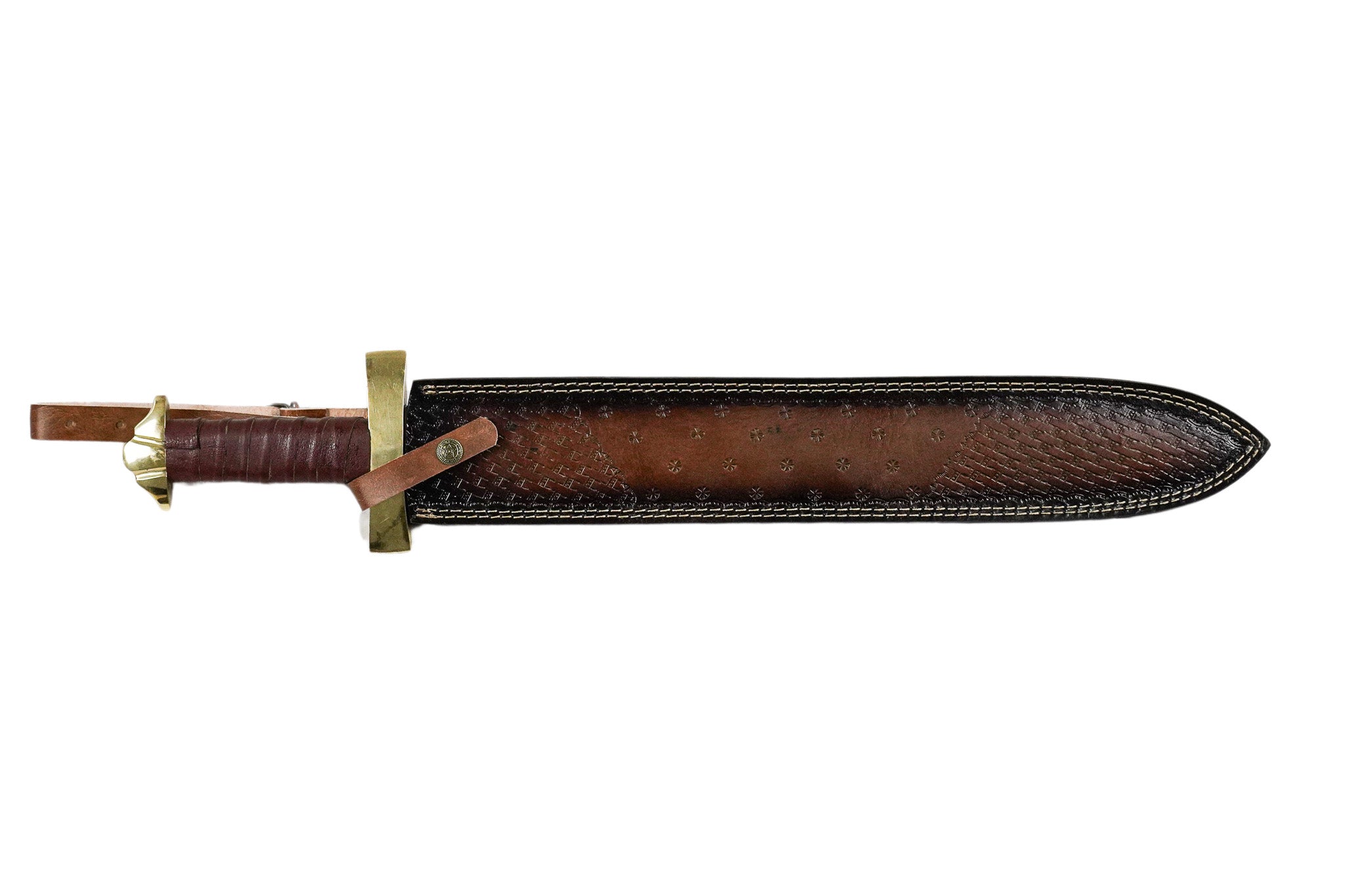 Viking Seax Sword- Straight Blade- 1095 Steel