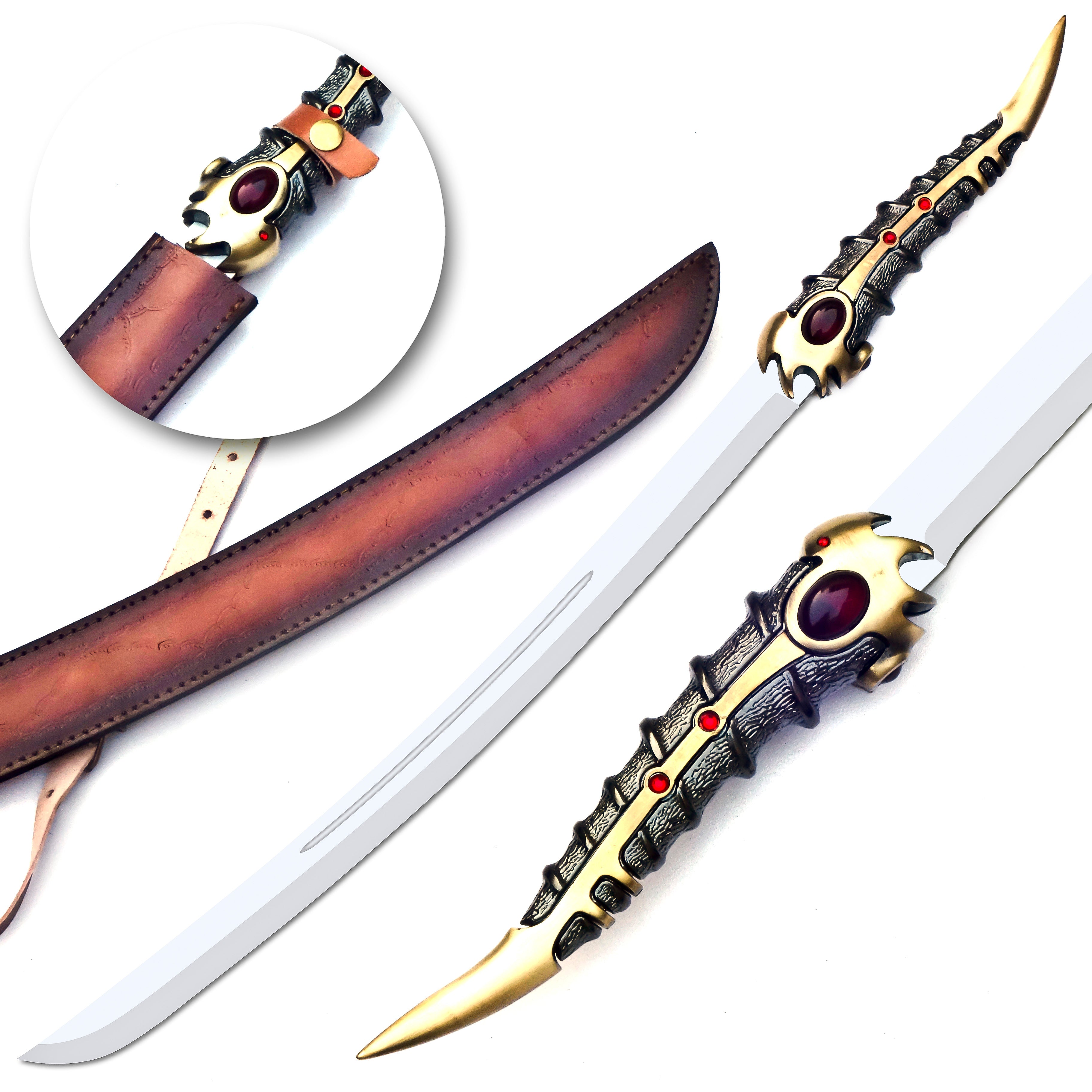Eastern Wyrmblade – 1095 Steel- 30"- Fantasy Sword