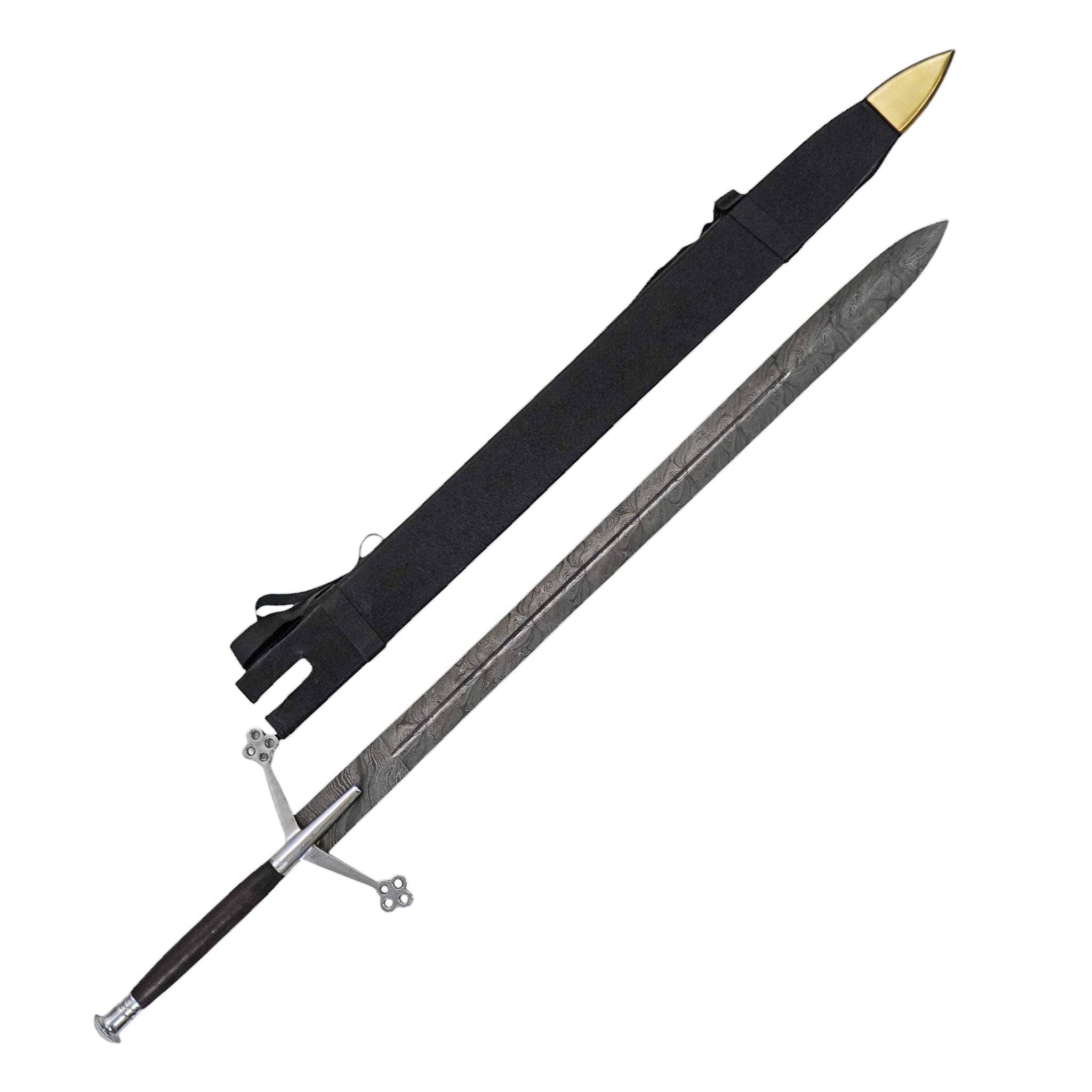 Claymore Sword- Damascus Steel - 44"