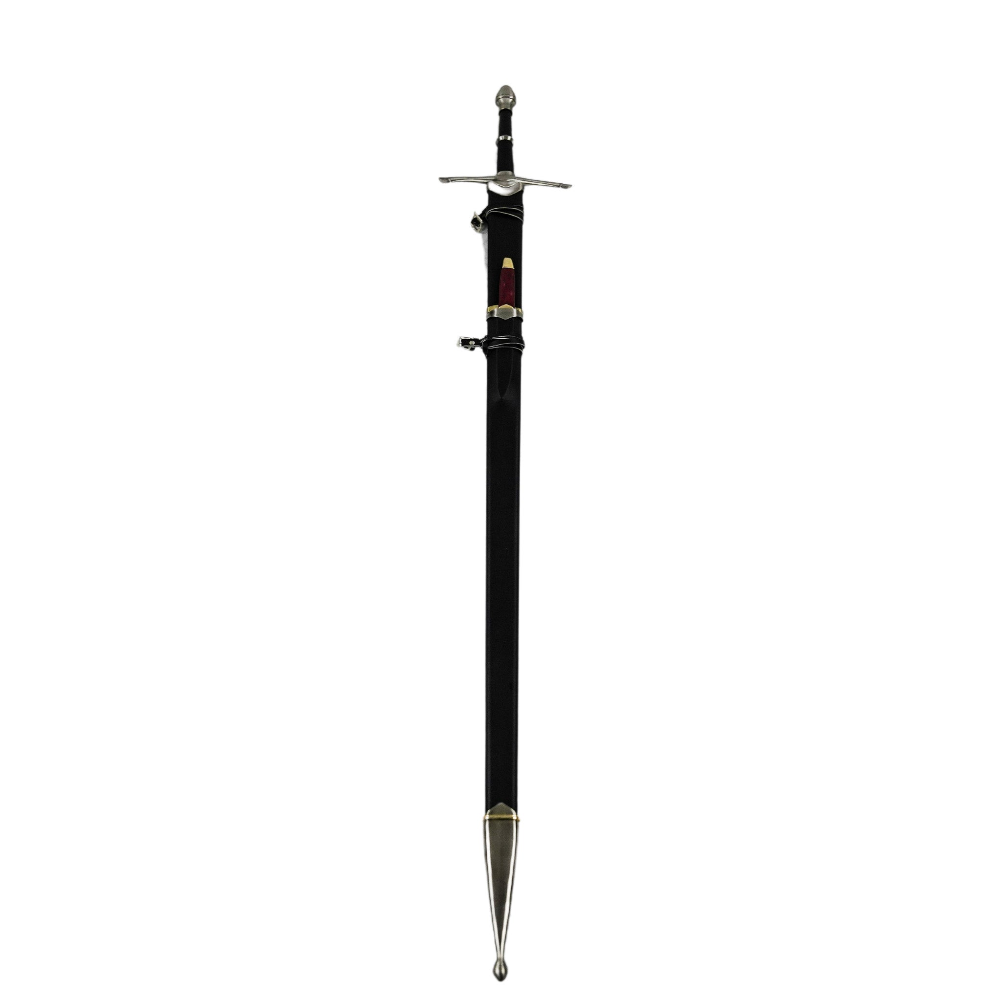 Longsword with Knife - 55"- High Carbon 1095 Steel Sword With Clay Temper