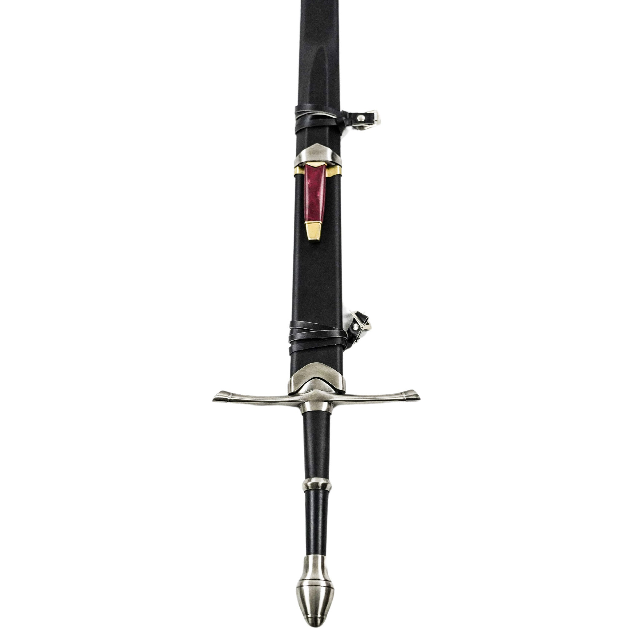 Longsword with Knife - 55"- High Carbon 1095 Steel Sword With Clay Temper