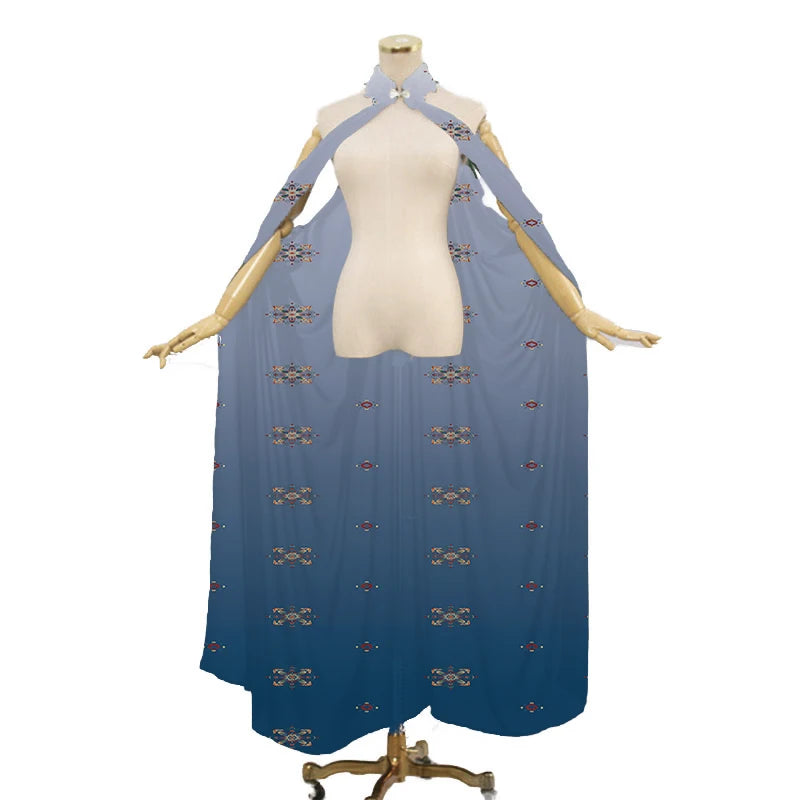 Elven Queen Mesh Cape - Fairy Wedding Dress