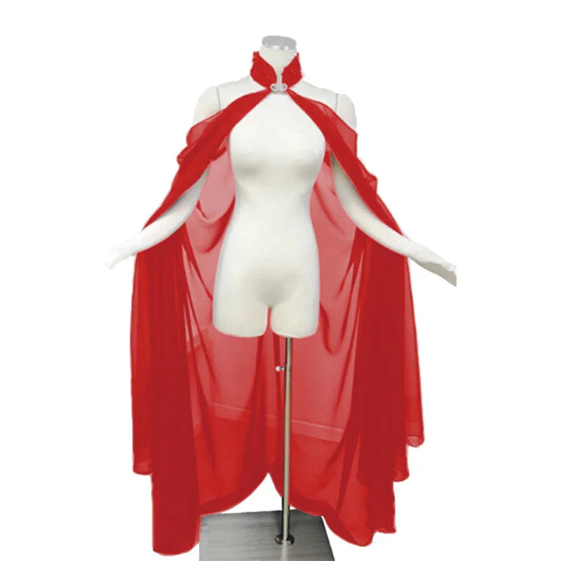 Elven Queen Mesh Cape - Fairy Wedding Dress
