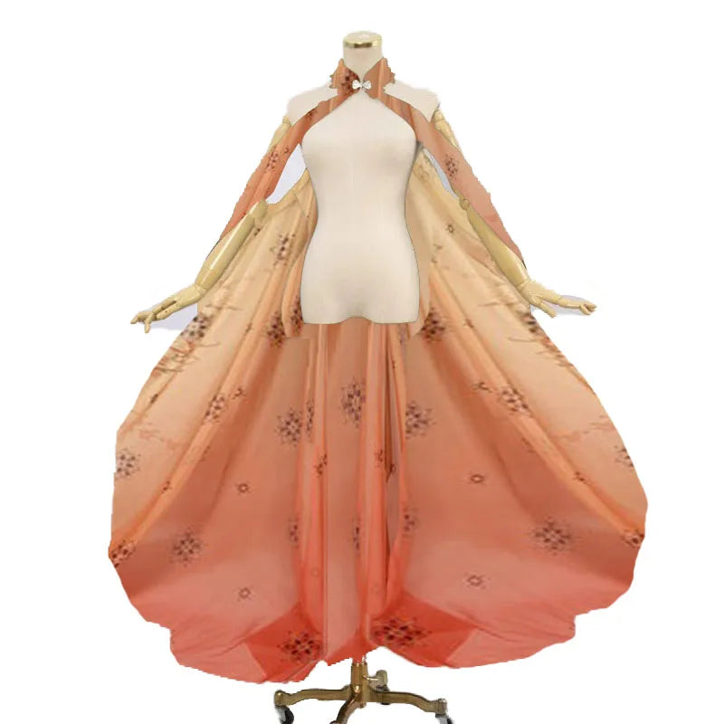 Elven Queen Mesh Cape - Fairy Wedding Dress