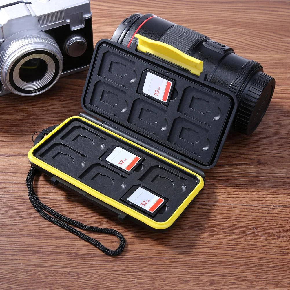 Waterproof Multi-grid Large  Memory Card Case