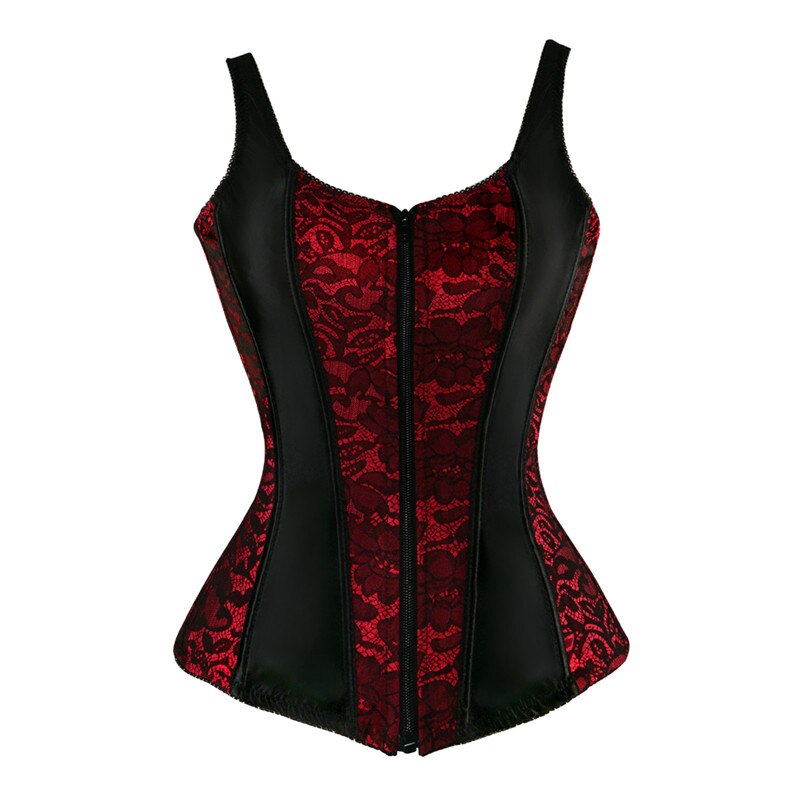 Renaissance Corset: Strapped Satin Overbust