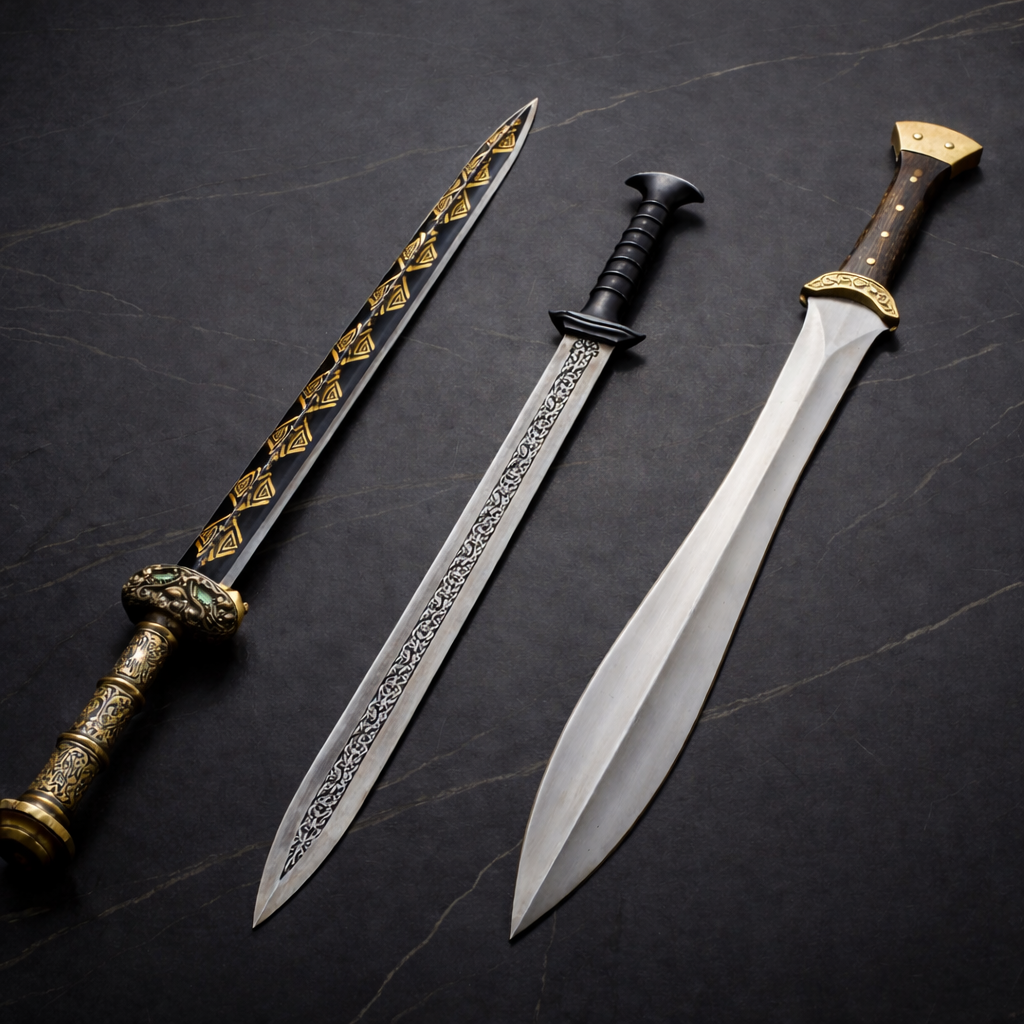 Build Your Own Ancient Sword | Xiphos, Jian, Falchion & More