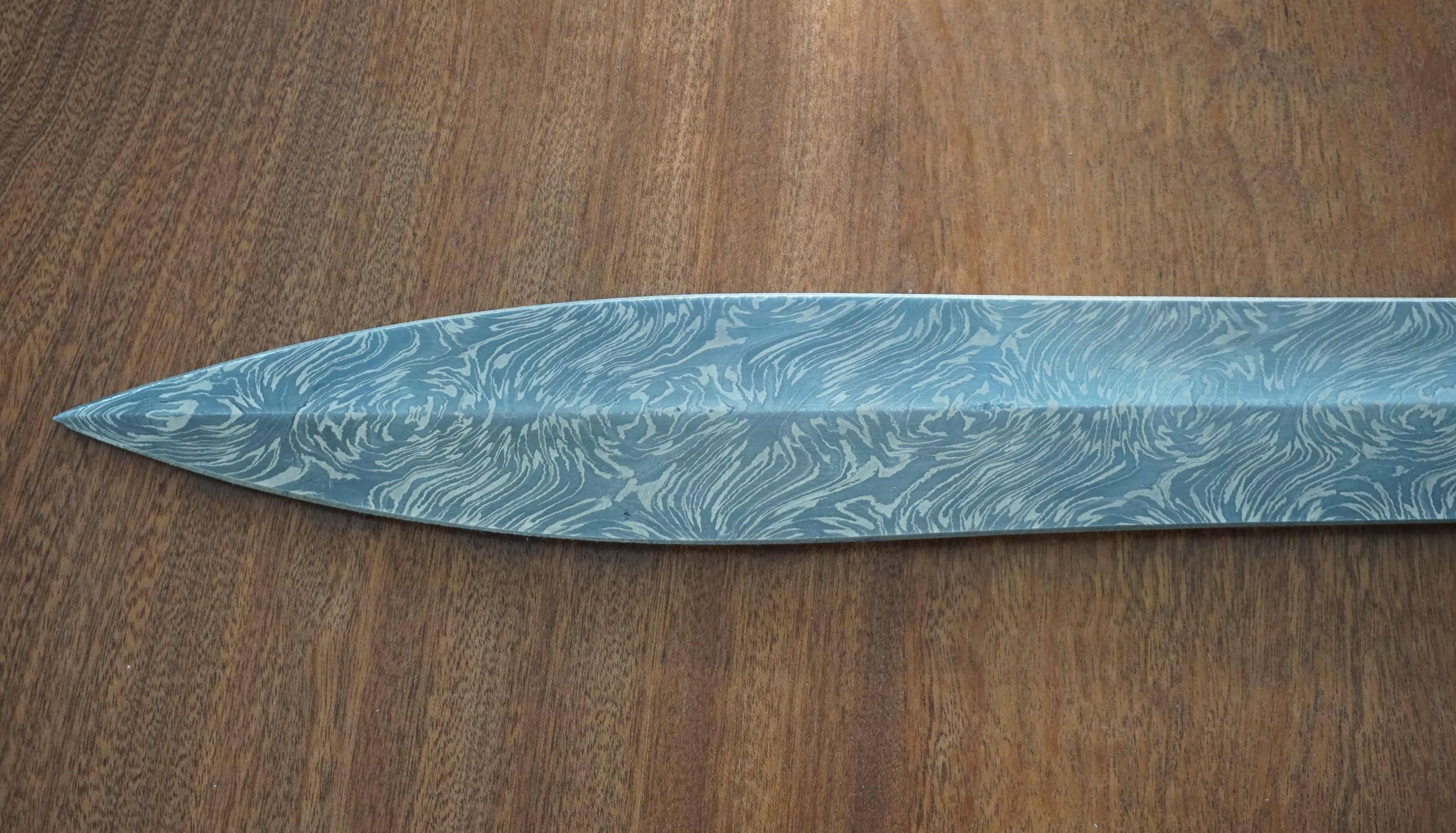 Gladius Sword- High Carbon Damascus Steel Sword- 24"- Gladiator/ Roman Sword