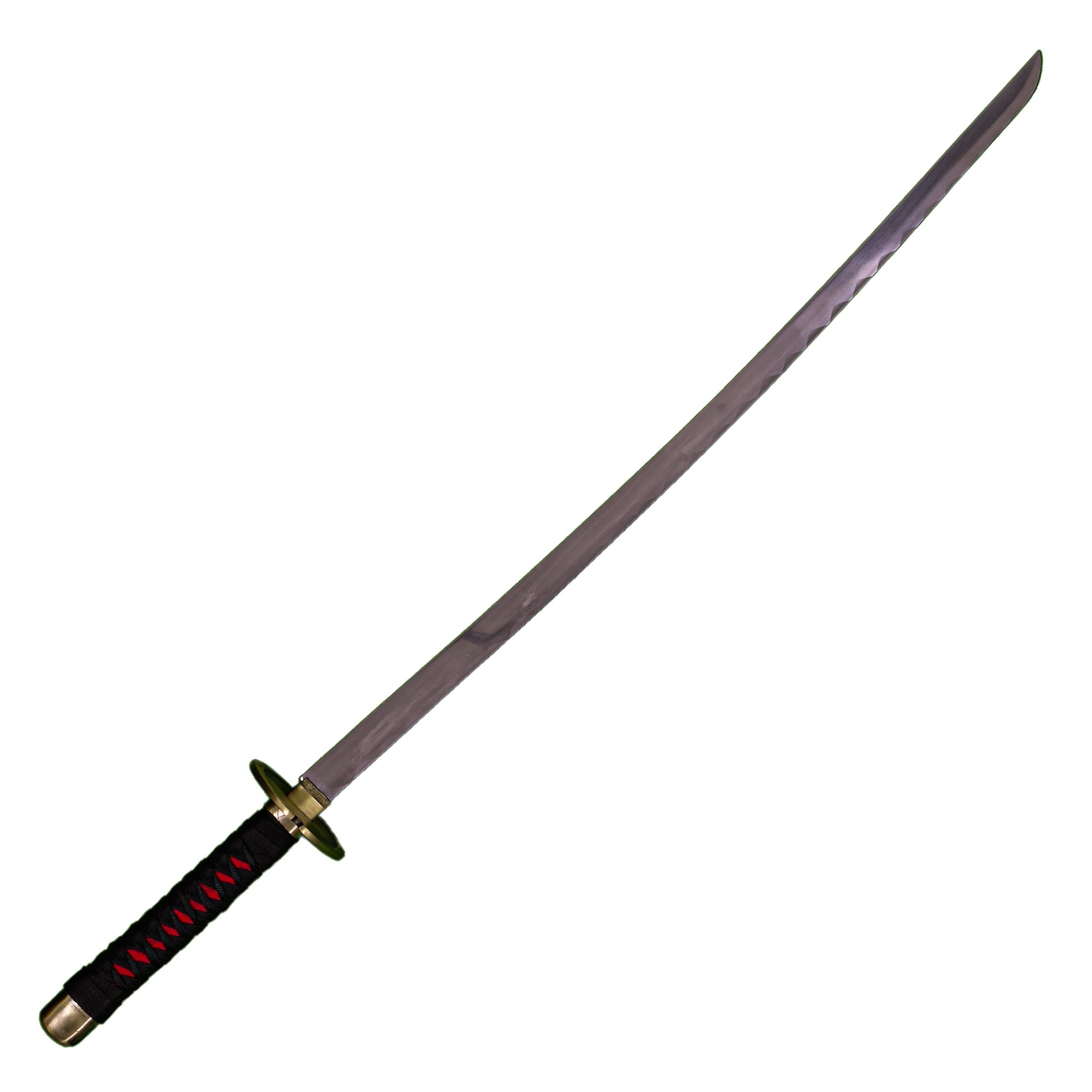 Red Katana Sword- Handmade High Carbon 1095 Steel Sword- 40.5"