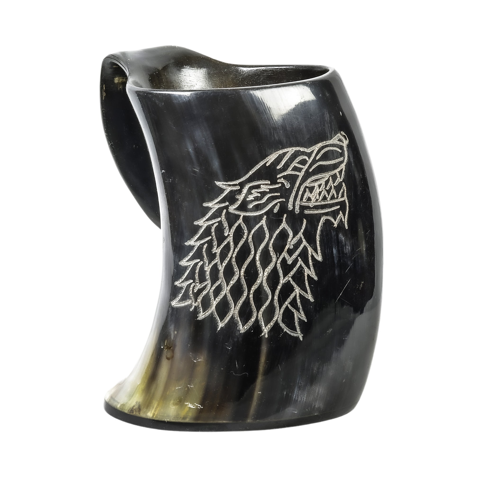 Wolf Horn Mug- Extra Large Tankard- 32 Fl Oz