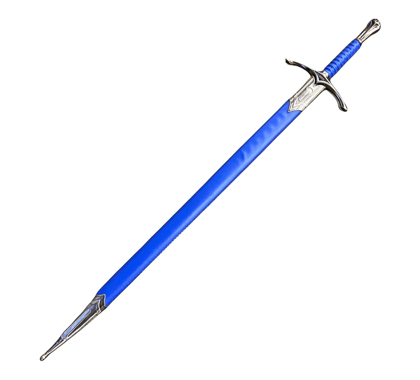 Longsword- Blue Sword- Stainless Steel Sword - 40"