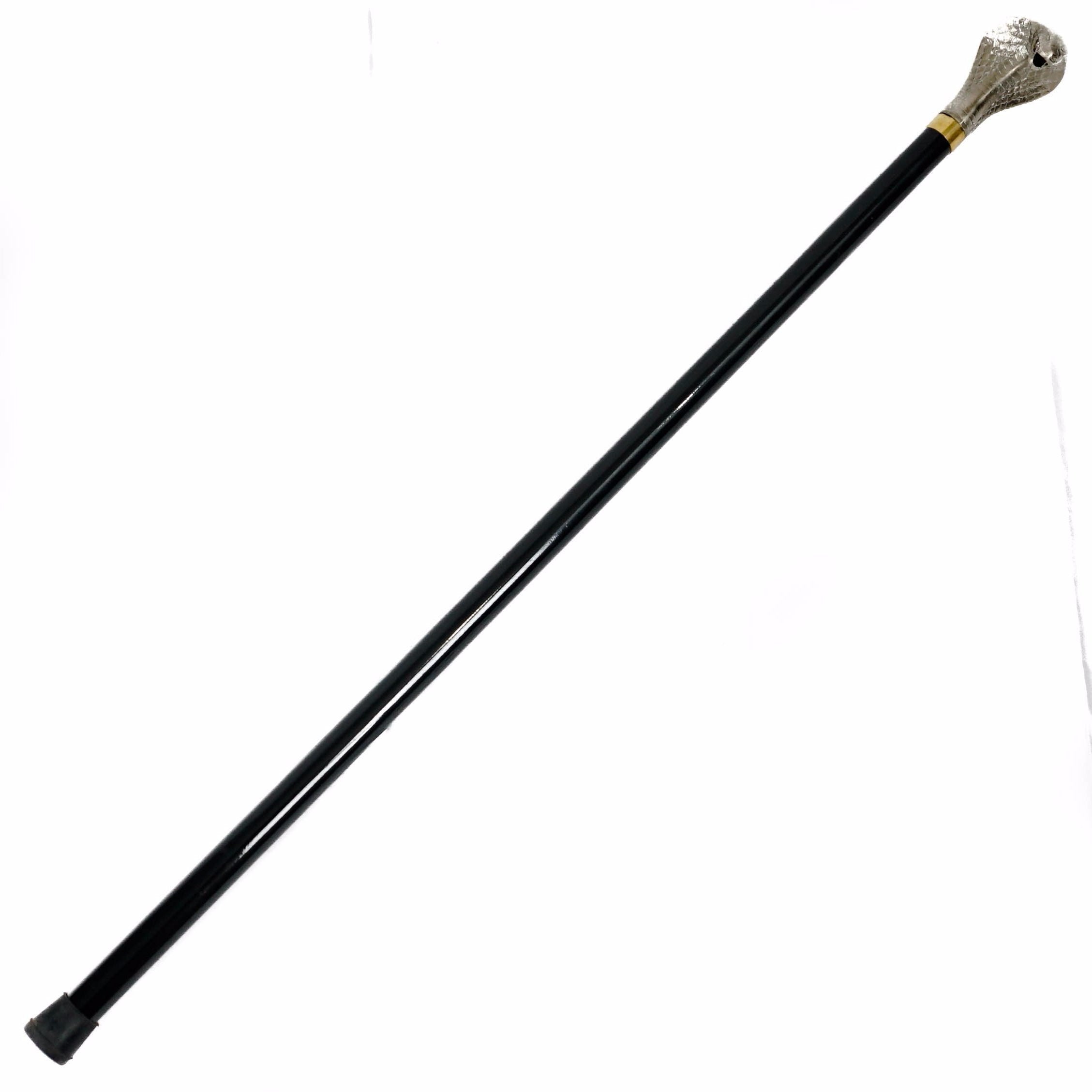 Snake Head Cane - Snake Head Walking Stick- 39"