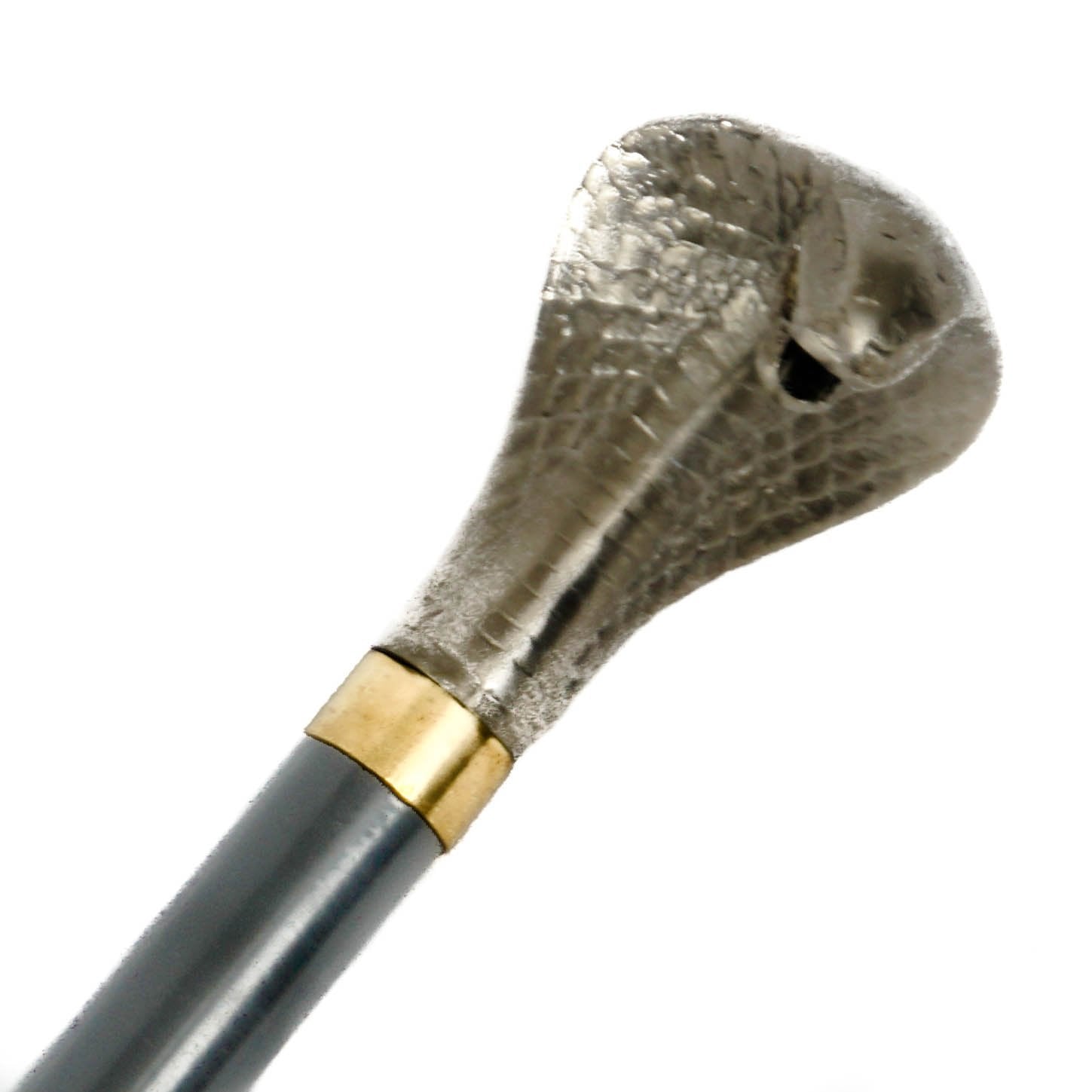 Snake Head Cane - Snake Head Walking Stick- 39"