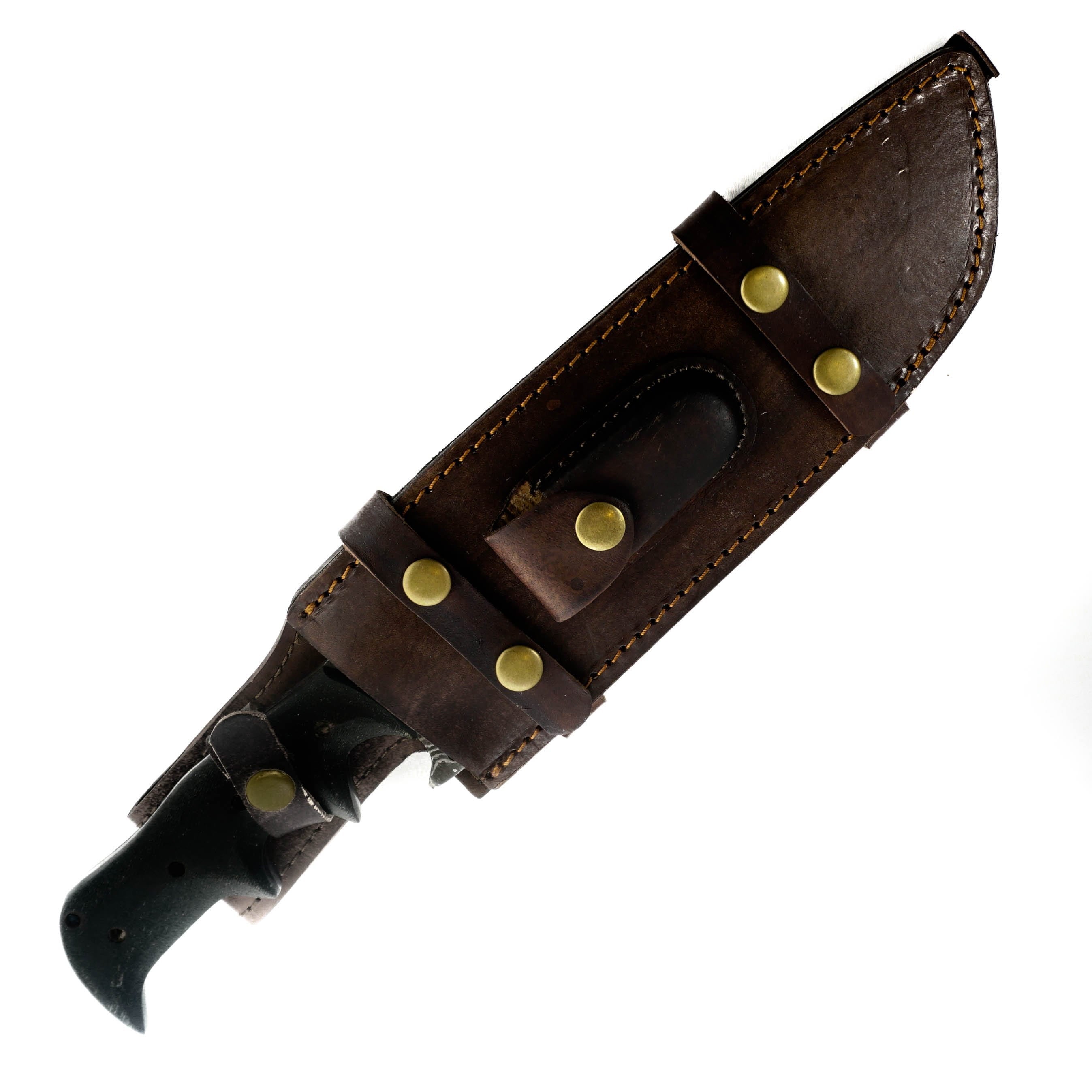 Bowie Knife- Hunting- High Carbon Damascus Steel Blade