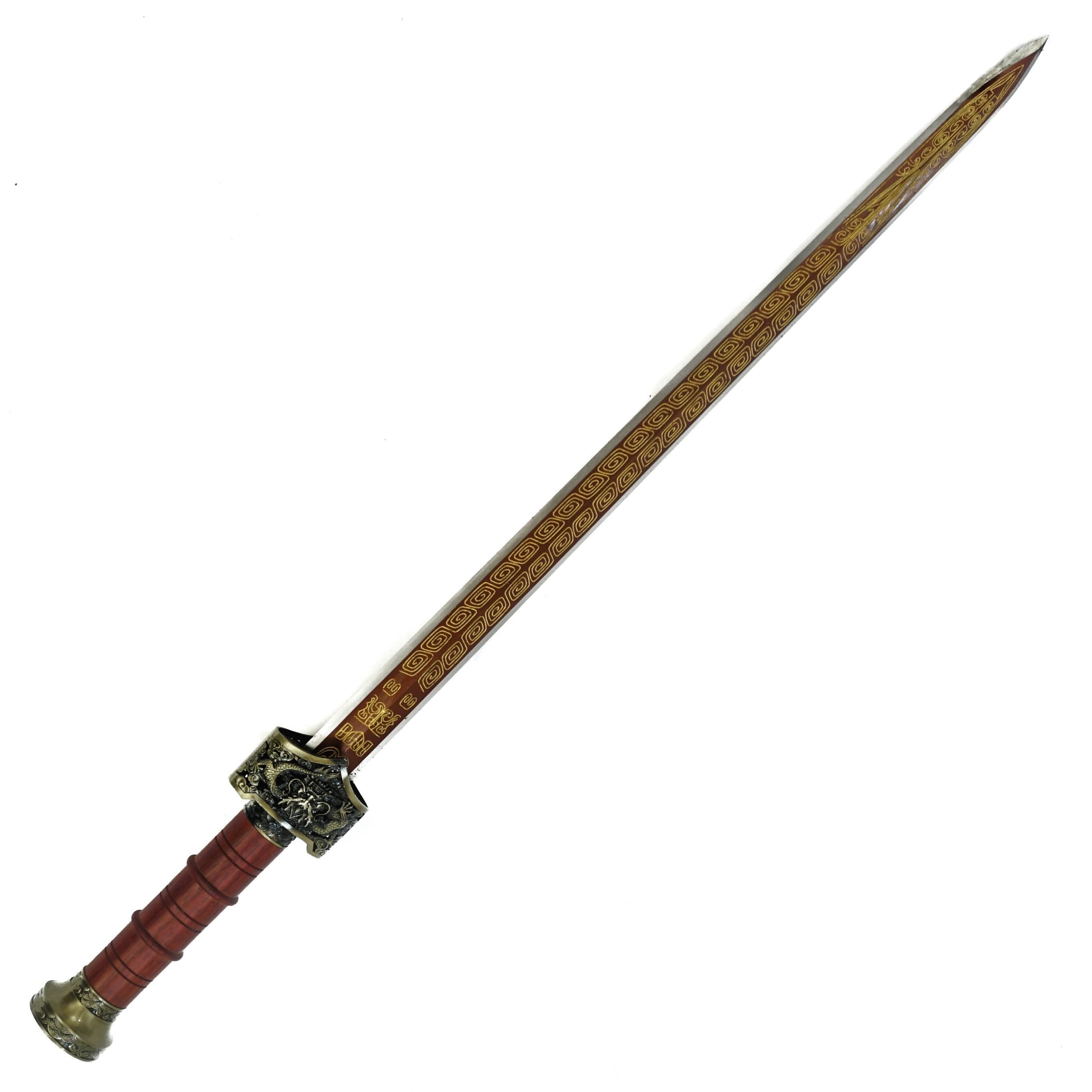 Han Jian Sword- High Carbon 1095 Steel Sword- 30"-  Blade