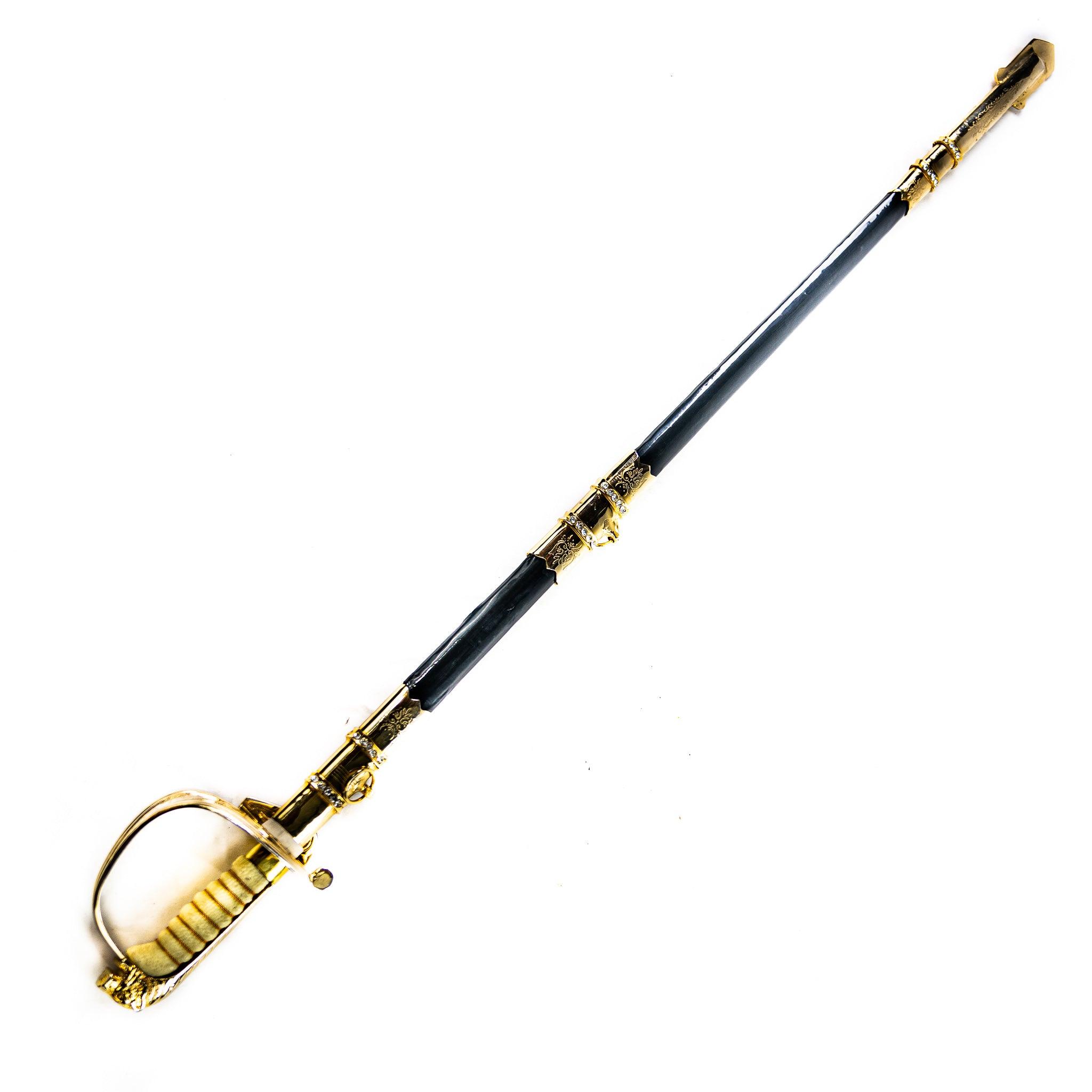 Tiger Cavalry Sabre Sword- Stainless Steel -36" - Saber- Backsword - Battlingbladess