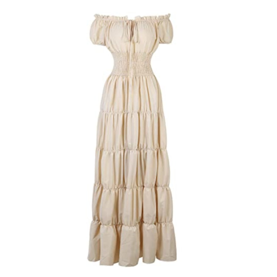Renaissance Petticoat Dress- Short Sleeves