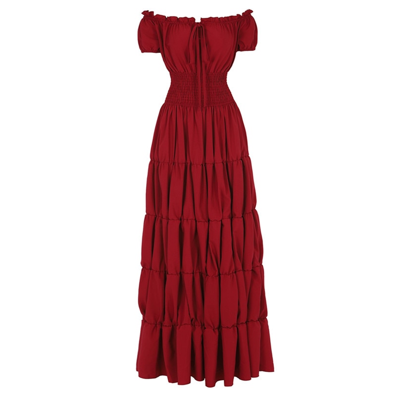 Renaissance Petticoat Dress- Short Sleeves