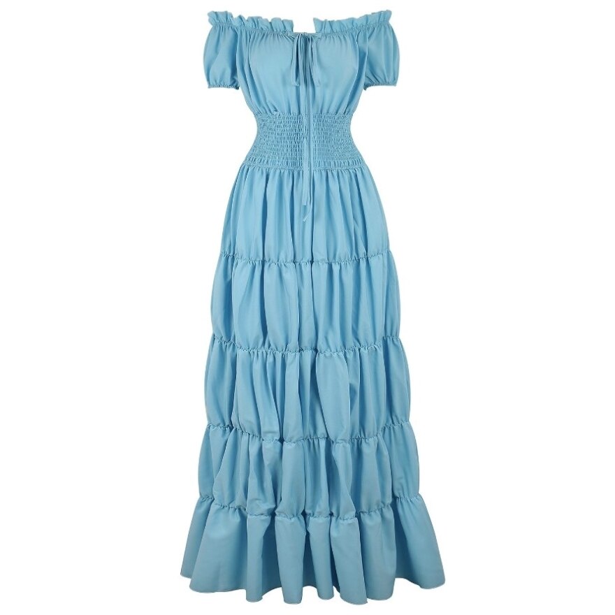 Renaissance Petticoat Dress- Short Sleeves