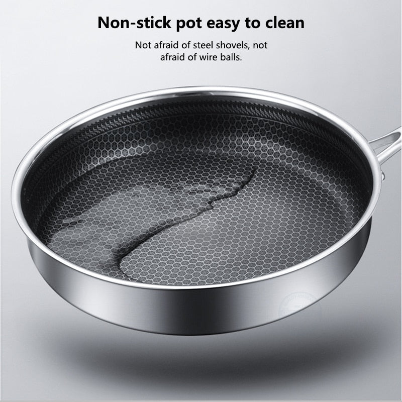 Frying Pan- Nonstick Pan- Stainless Steel