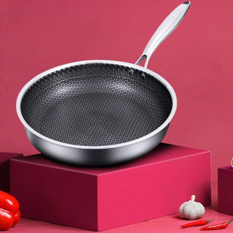 Frying Pan- Nonstick Pan- Stainless Steel