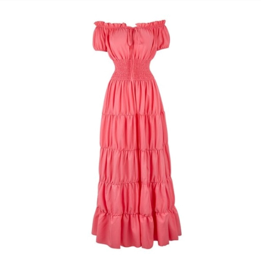 Renaissance Petticoat Dress- Short Sleeves
