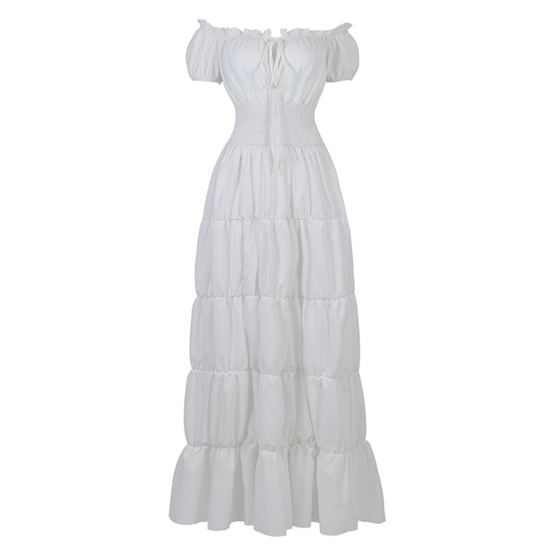 Renaissance Petticoat Dress- Short Sleeves