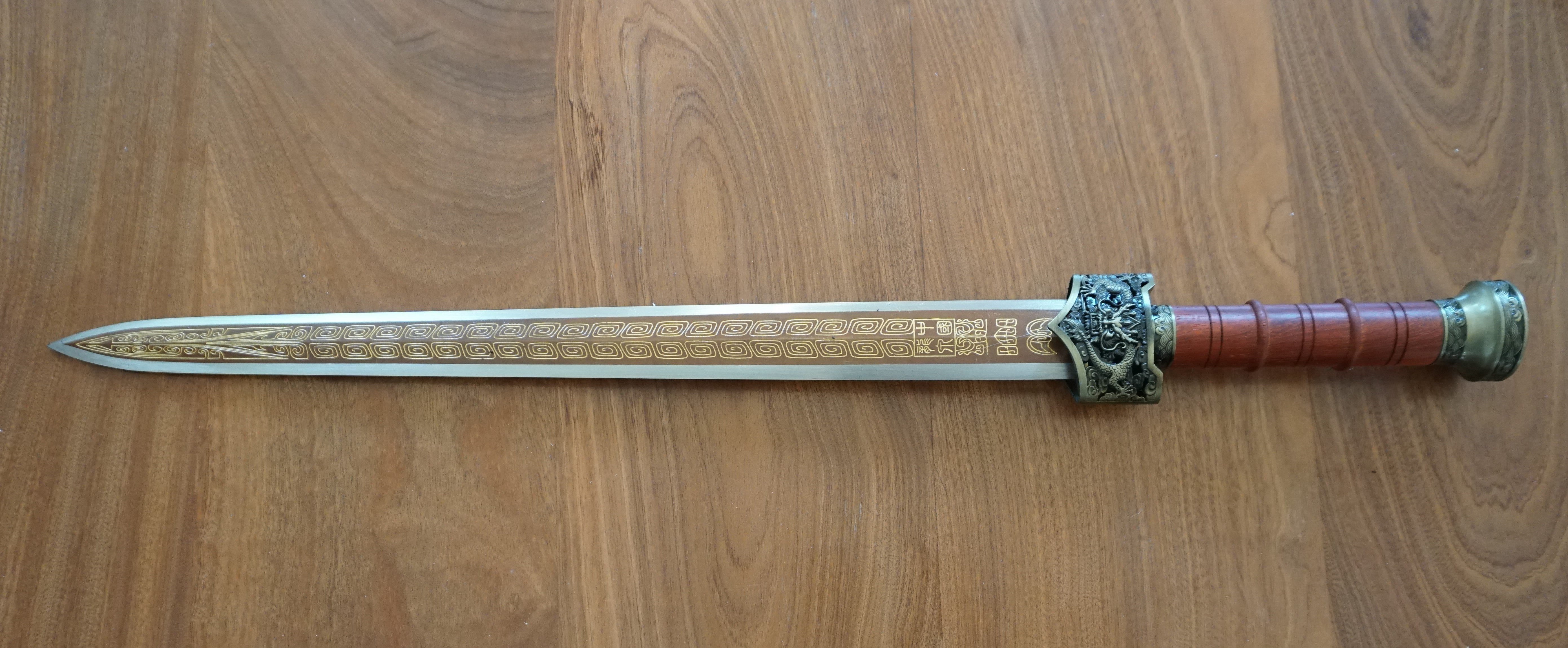 Gladius Sword- High Carbon Damascus Steel Sword- 30"- Gladiator/ Roman Sword