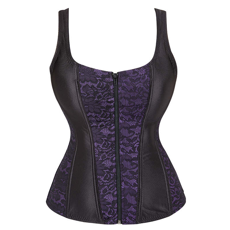 Renaissance Corset: Strapped Satin Overbust