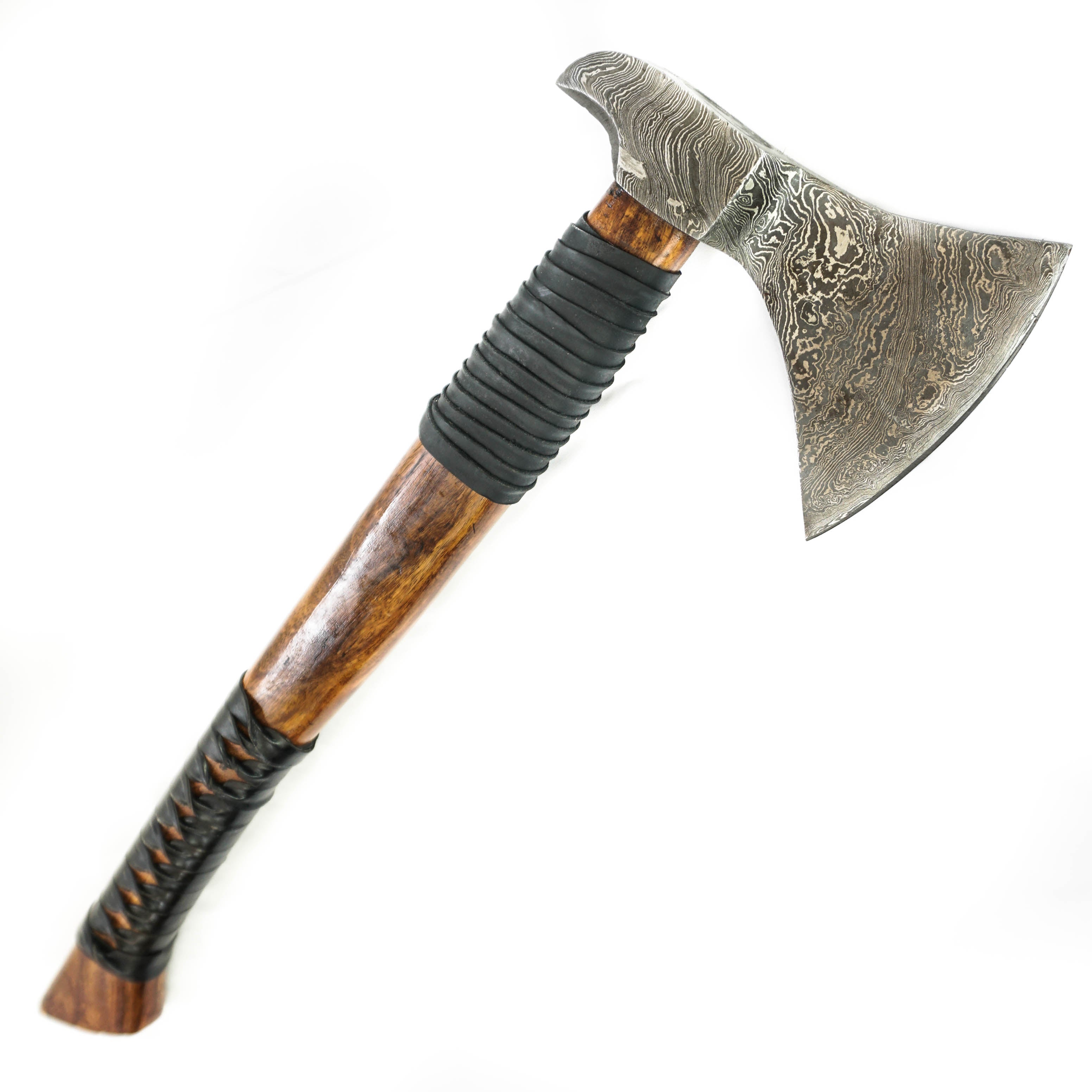 Viking Ax - 23" - Handmade High Carbon Damascus Steel Blade