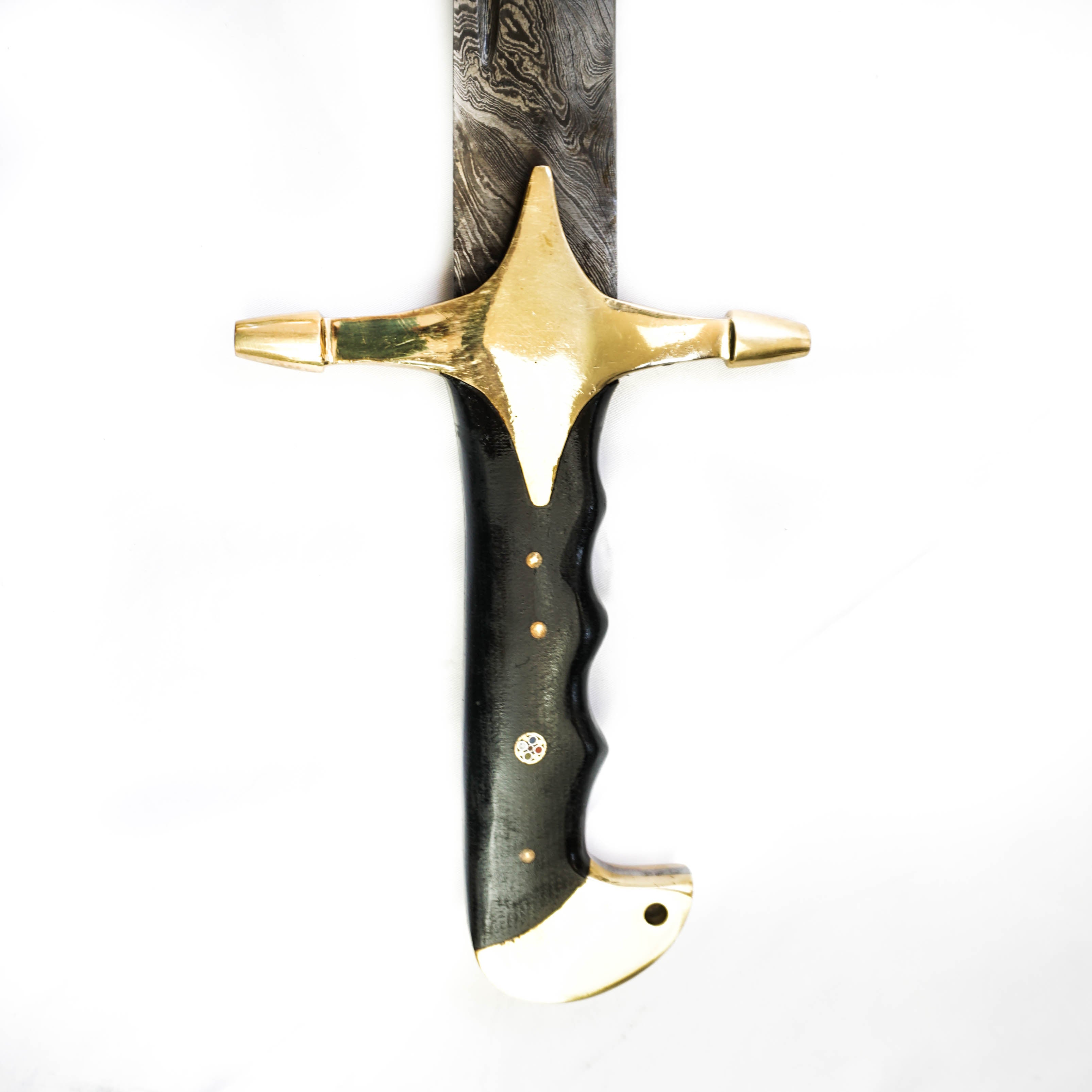 Arabian Scimitar Sword- Arabian Sword- High Carbon Damascus Steel Sword-37"