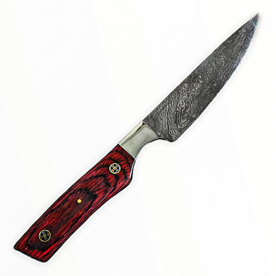 Kitchen Knife Set- Seven Knife Damascus Steel Set