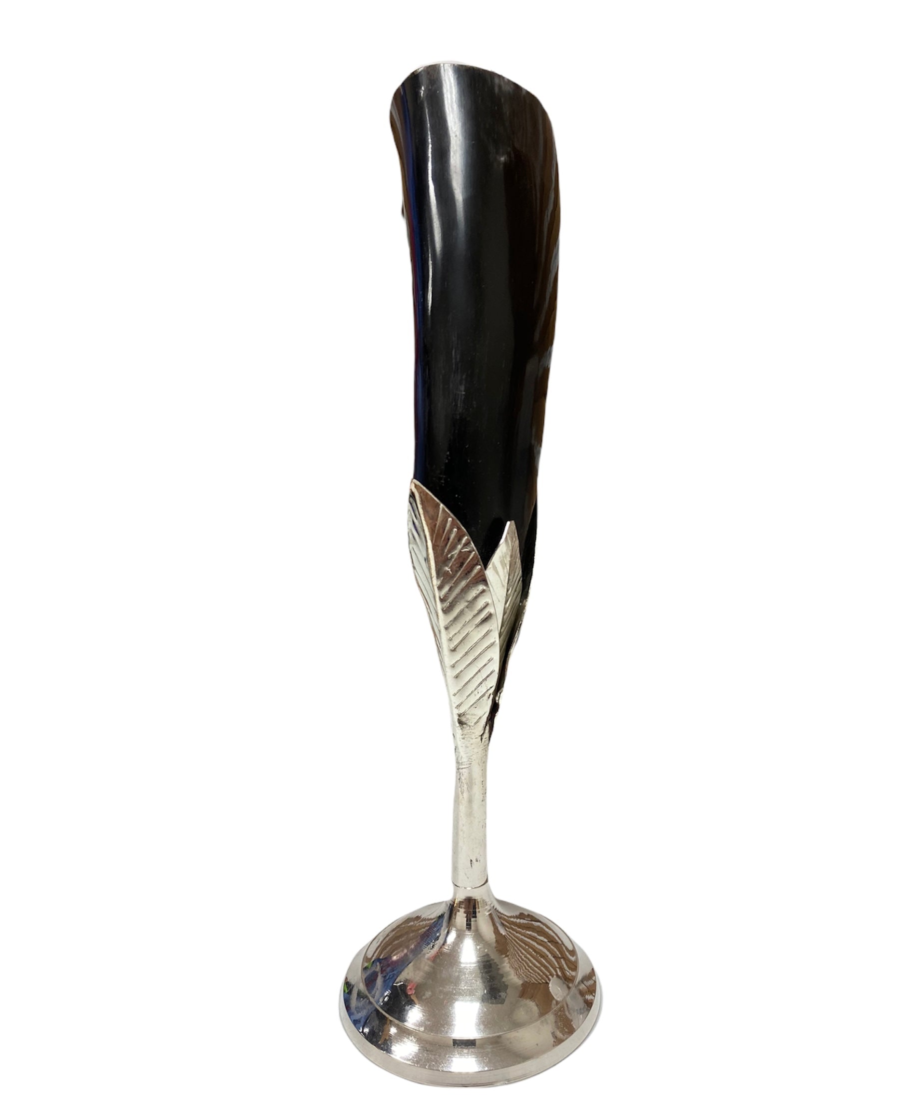 Horn Goblet- 4oz- Silver